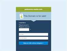 Tablet Screenshot of palinsesto-media.com